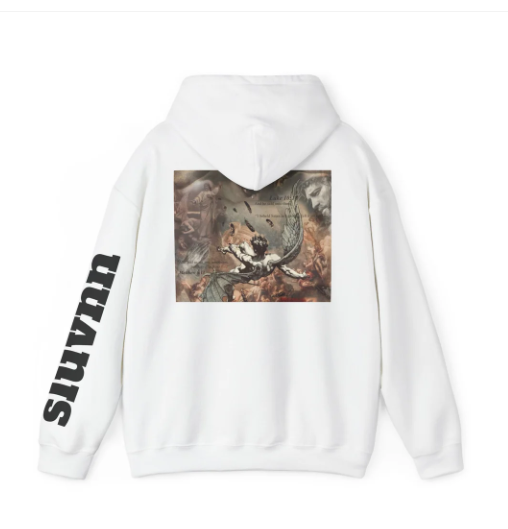 Drop-shoulder Sleeve Casual Sports Hoodie Sweater