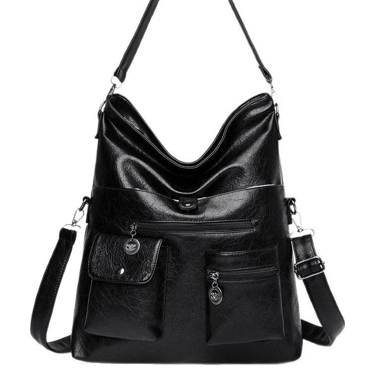 Vintage Bag Women's Fashion Large Capacity Handbag